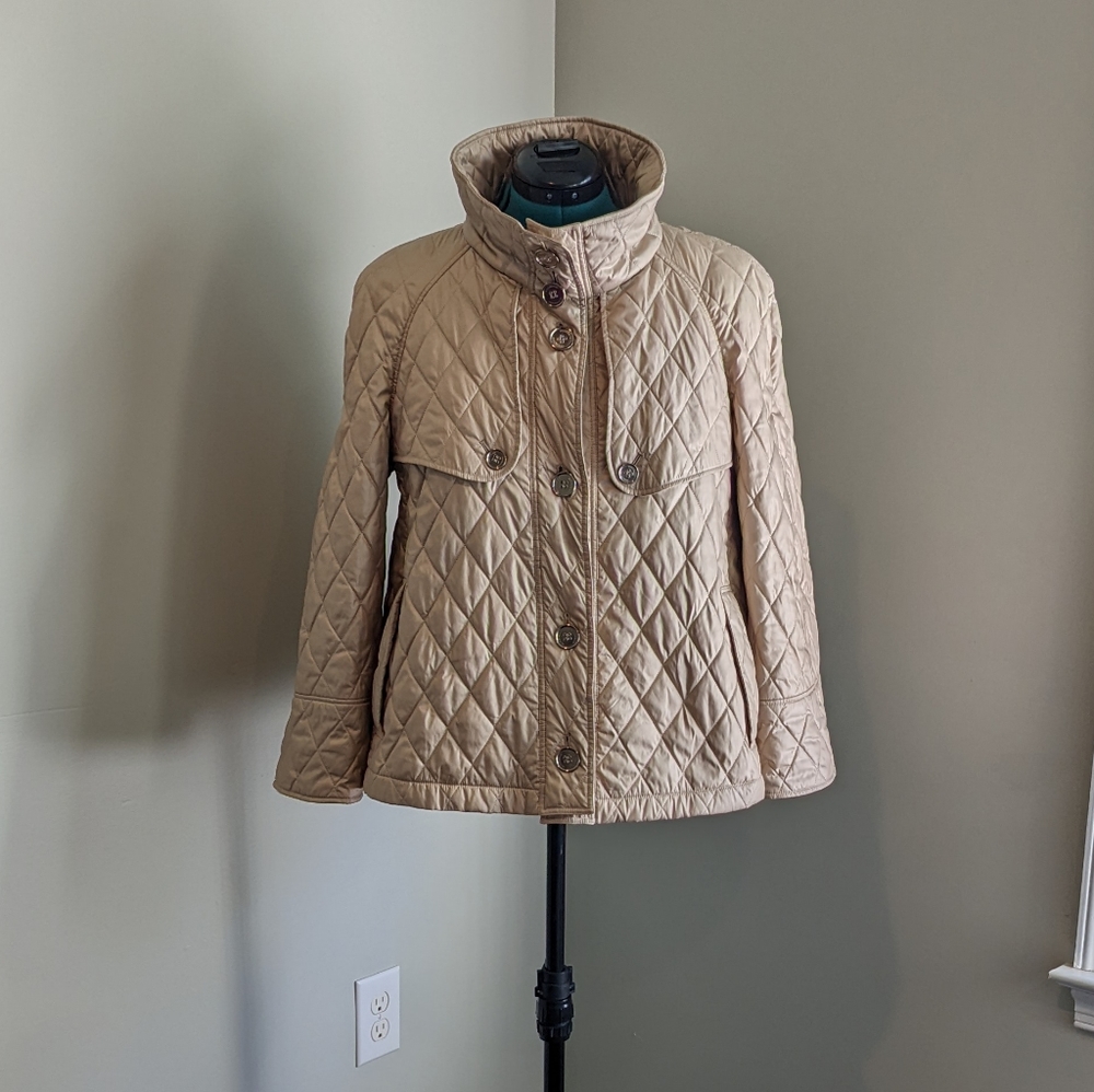 Classic Burberry Quilted Jacket